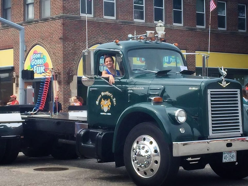 Moore Brothers in the downtown parade